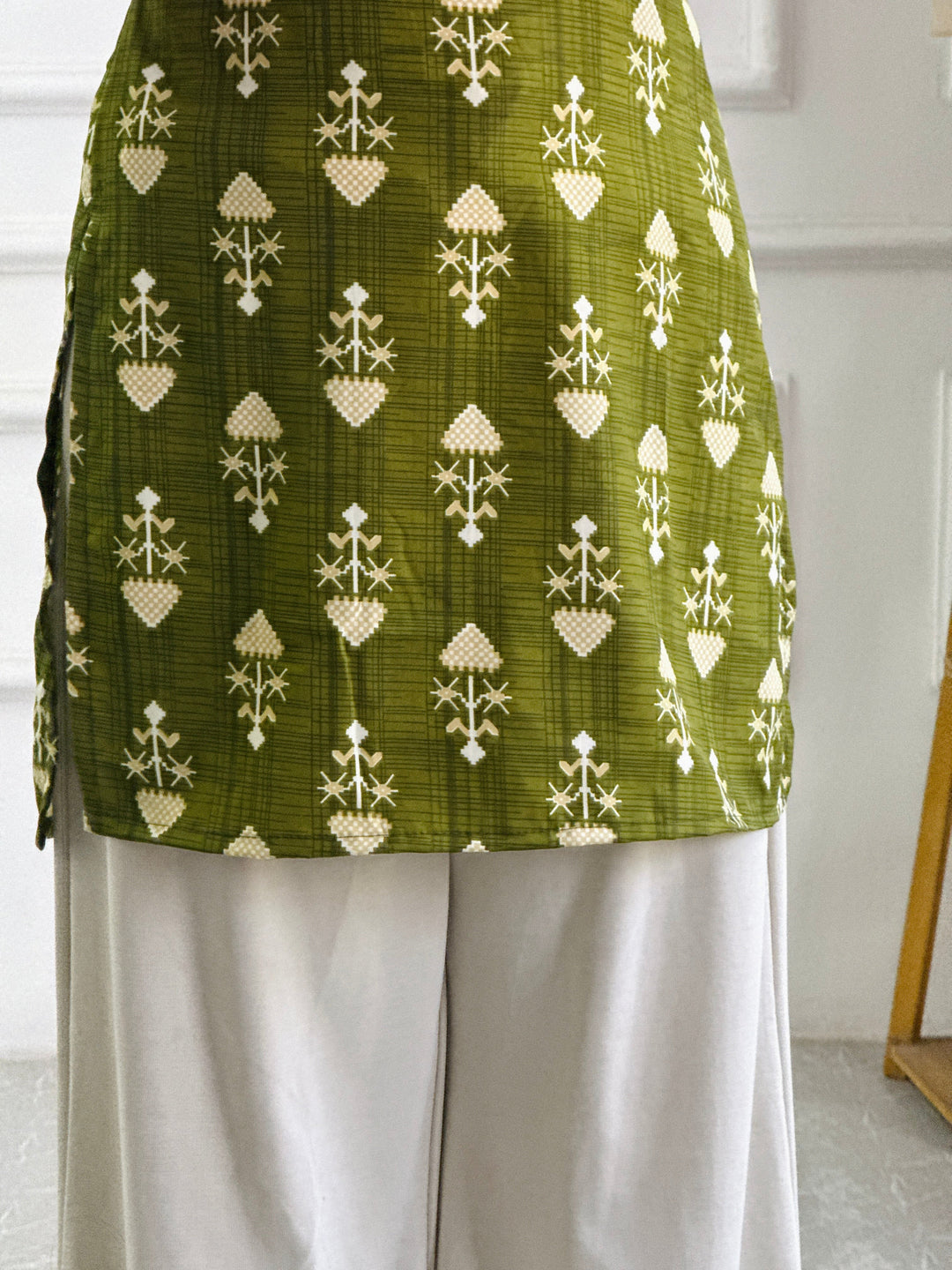 Ethnic Geometric Multi-Wear Tunic - Adjustable Fit